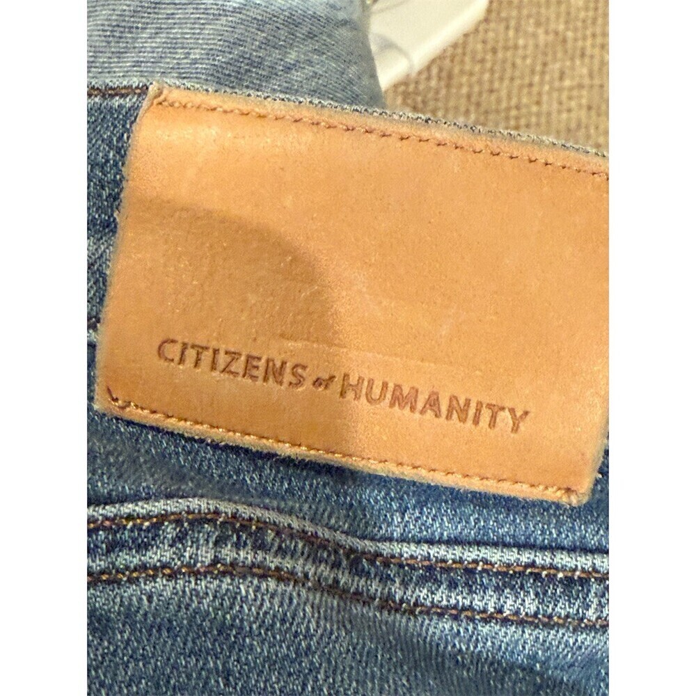 Citizens of Humanity Jeans Womens 30 Medium Wash Slim Straight Ankle Crop - Picture 11 of 11